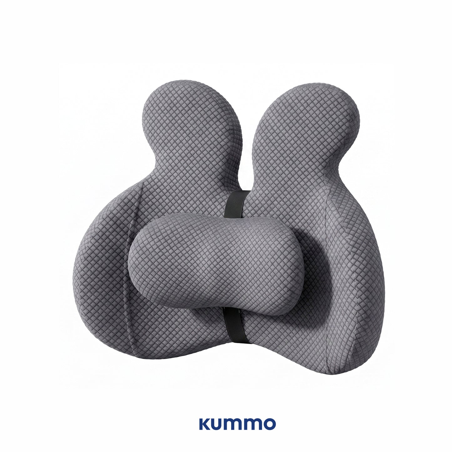 Kummo Lumbar Support Pillow for Office Chair — Ergonomic Back Cushion